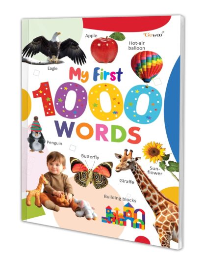 My First 1000 Words book : Kids educational book, Toddler educational workbook, Educational picture book for children