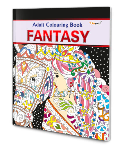 Fantasy - Adult Colouring Book : Fun colouring for Kids and Adults, Creative coloring Book, Mindfulness coloring book, Relaxing coloring book