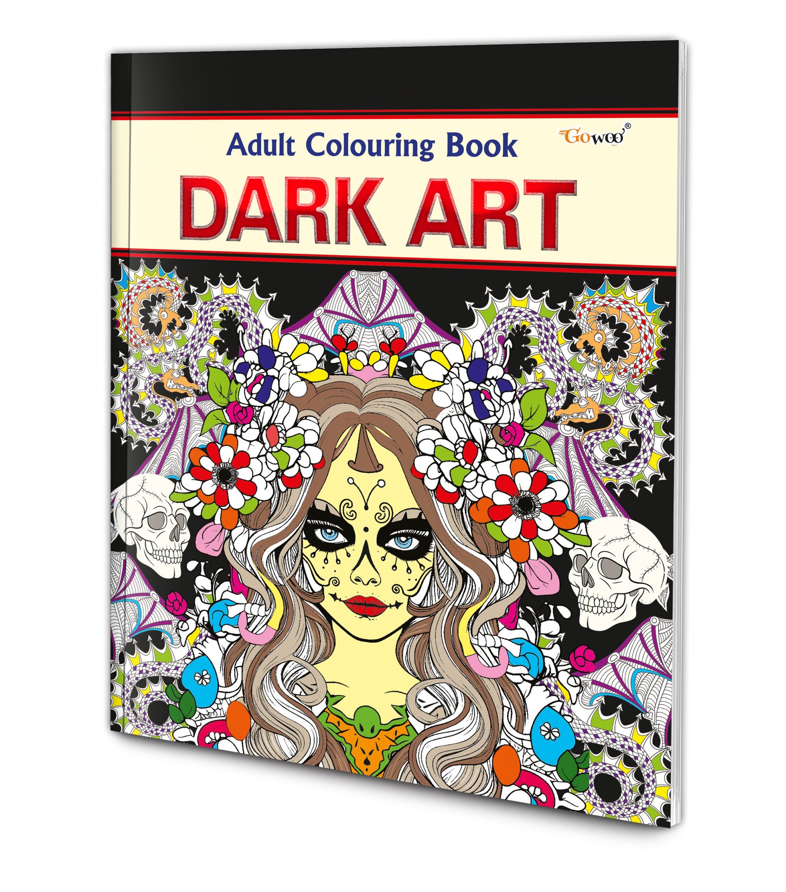 Dark Art - Adult Colouring Book : Fun colouring for Kids and Adults, Creative coloring Book, Mindfulness coloring book, Relaxing coloring book