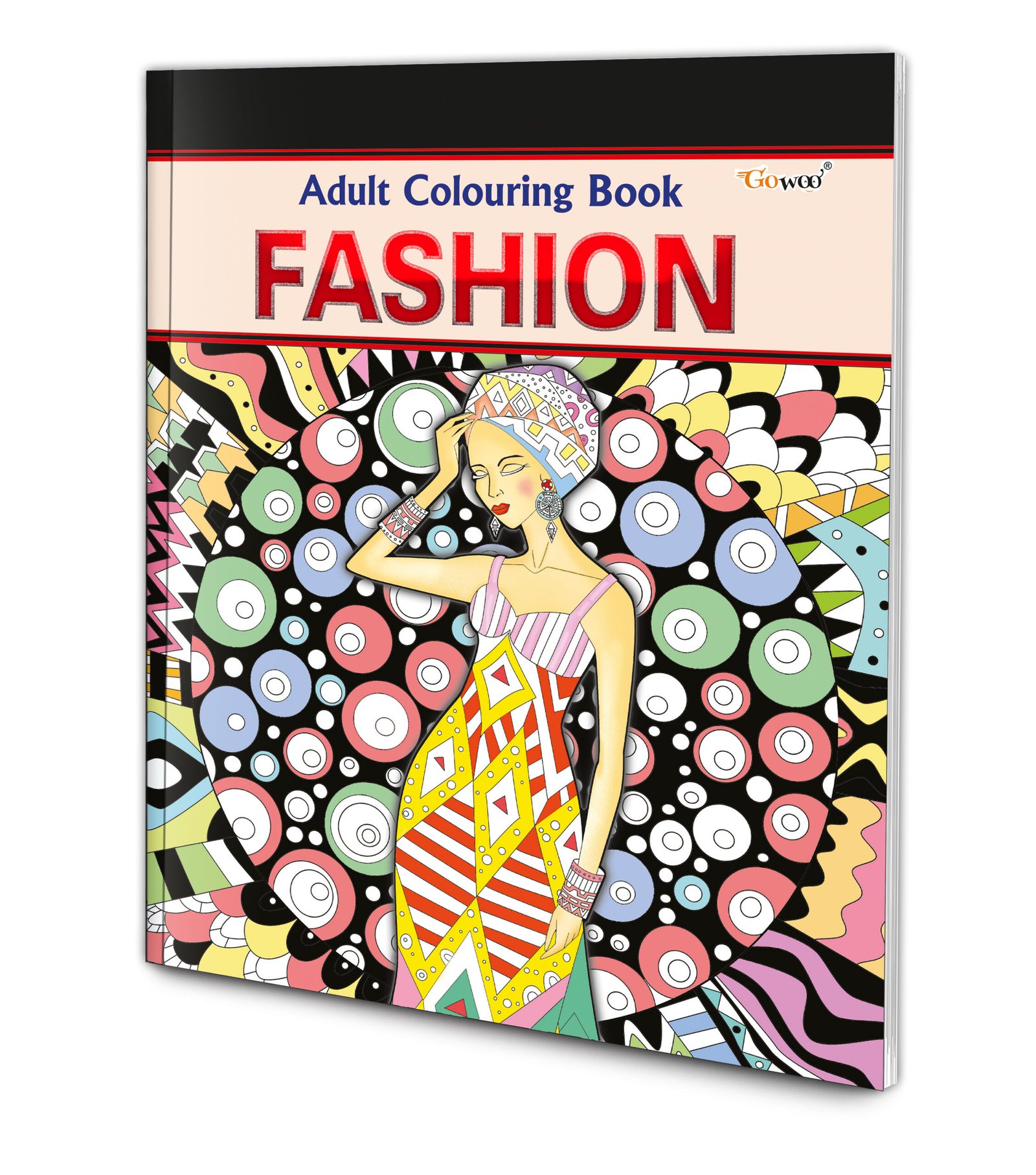 Fashion - Adult Colouring Book : Fun colouring for Kids and Adults, Creative coloring Book, Mindfulness coloring book, Relaxing coloring book